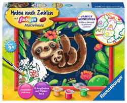 Wie würden sie es finden, wenn sie die möglichkeit hätten ihr eigenes foto zu malen? Niedliche Faultiere Malen Nach Zahlen Malen Und Basteln Produkte Niedliche Faultiere