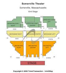 Somerville Theatre Seating Chart