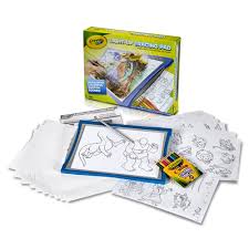 Light Up Tracing Pad Blue Bin40136 Crayola Llc Art Activity Books