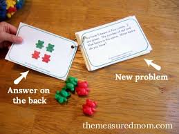 Younger kids love the acting. Bear Counter Problem Solving Activity The Measured Mom