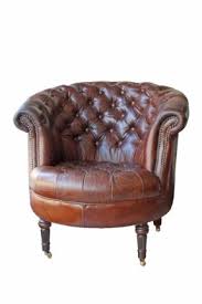 Antique Leather Armchairs Brown Leather Chairs Leather Chair Comfortable Accent Chairs