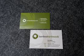 Get bamboo personalized business cards or make your own from scratch! Business Cards Bamboo Hardwoods On Behance