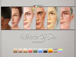 A Matter Of Skin No Default By Mamyrocker Sims 3 Downloads Cc Caboodle The Sims 4 Skin Sims 3 Sims