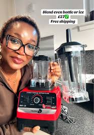 Blending My Tigernut in My New Silver Crest Double Cup Blender