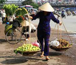 Street Vendor Vietnam People Vietnam