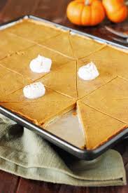 Pumpkin Slab Pie Printable Recipe Recipe Yummly Recipe Pumpkin Slab Pie Pumpkin Pie Recipes Pumpkin Recipes