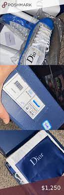 Dior Low Top D23 Blue Dior Shoes Christian Dior Shoes Dior