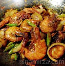 Menu Paling Sedap Mudah Ringkas Udang Goreng Kunyit