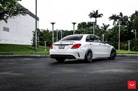 Unique And Likable White Mercedes C Class Benefits From Custom Exterior Touches Carid Com Gallery In 2020 C Class Mercedes Exterior