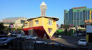 Overall a great night with live music. Upside Down House Clifton Hill Niagara Falls Canada