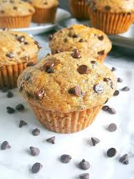 Healthy Greek Yogurt Chocolate Chip Banana Muffins Beat Bake Eat Recipe Banana Muffins Chocolate Chip Muffins Banana Chocolate Chip Muffins