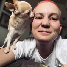 Is a 14-year-old Yorkie's fast walking typical behavior?