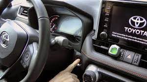 How full is your tank? Toyota Rav4 2019 2021 How To Unlock Stuck Gas Tank Door Youtube