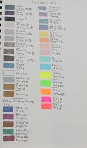 colored pencil color charts wetcanvas