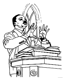 Goes down in history as one of the principal leaders of the civil rights movement in the united states. Fresh Black History Martin Luther King Jr Coloring Pages Printable