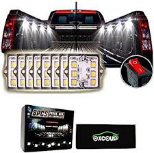 Amazon Com Led Lights For Truck Bed Led Lighting Kit Pickup Bed Lights With 48 Super Bright Smd Leds Waterproof Led Lights For Trucks Truck Bed Led Light Kits