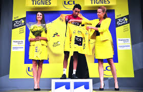 The final 2020 tour de france gc podium, from left: Tour De France Drops All Girl Podium