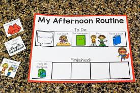 Free Printable Visual Schedule For Kids Kids Schedule Visual Schedule Classroom Morning Routine