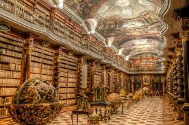 Intrarea în sediul central, cu statuia lui vasile alecsandri. The World S Most Beautiful Library Is In Prague Czech Republic