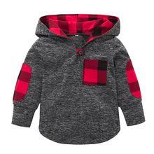 Yuksek Kalite Yuruyor Cocuk Bebek Erkek Kiz Ekose Hoodie Cep Uzun Kollu Kazak Kazak Tops Moda Con Imagenes Ropa Para Ninos Varones Ropa De Bebe Varon Pantalones Para Ninos