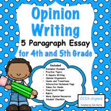 Subsequent paragraphs provide supporting detail that shows an understanding of facts and/or opinions. Opinion Writing 5 Paragraph Essay For 4th 5th Grade Distance Learning