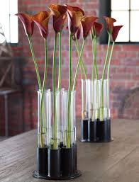 Vase Soliflore Unique A Fabriquer Soi Meme Tutoriel Tubes A Essais Vase Fleur Tube A Essai