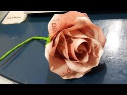 Folding Banknotes Rose For Creative Money Gifts Roombeez Powered By Otto Banknotes Creative Folding Gifts Mone In 2020 Creative Money Gifts Money Gift Money Rose