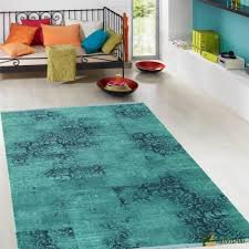 Merinos Salon Hali 200x300 Serena Srn017 Mavi Yesil Halilar Hali Mavi Yesil