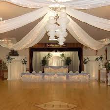 6 Panel Ceiling Draping Kit Hardware Only Wedding Ceiling Ceiling Decor Wedding Hall Decorations