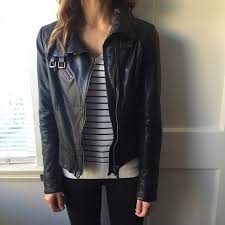 Allsaints Belvedere Leather Jacket Casual Fashion Fashion Casual Wardrobe
