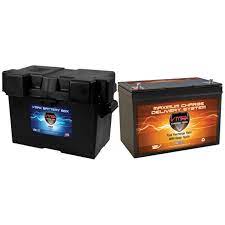 Interstate group 27 deep cycle battery. Vmax Mr127 100 Marine Box Deep Cycle Battery Replaces Interstate Srm 27 12 Volt 100ah Agm Group 27 Walmart Com Walmart Com
