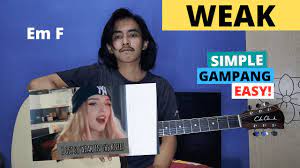 Chord Simple Gampang Weak Larissa Lambert Swv I Get So Weak In The Knees Tutorial Gitar Easy Youtube