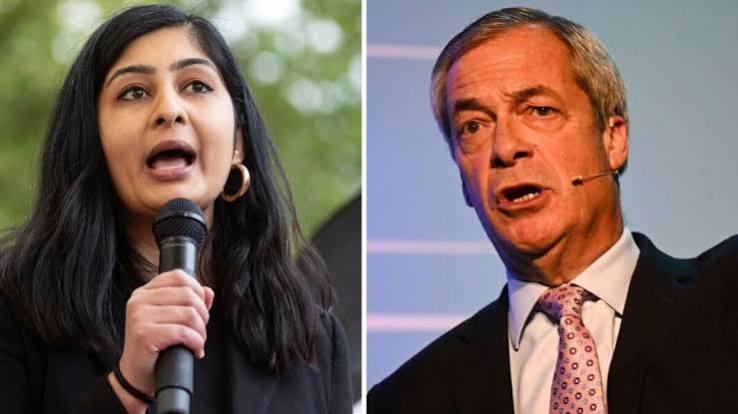 Nigel Farage erupts at Zarah Sultana over 'disgraceful' Reform attack | Politics | News | Express.co.uk