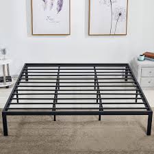 King Size Low Profile Platform Bed Frame No Headboard Footboard Heavy Duty Steel Slat Mattress Foundation Box Spring Replacement Walmart Com Walmart Com I love the color tone. king size low profile platform bed frame no headboard footboard heavy duty steel slat mattress foundation box spring replacement walmart com