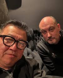 Screening our film “Vampires of the Velvet Lounge” with the team !! Can't  wait to show this to the world. Great work to @adamshermanfilm @jijoreed  @mickbo3 @_noemi_santo_ @sugarstudiosla Coming soon!! #vampire  #horrormovies #