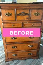 Diy Outdated Orange Dresser Farmhouse Makeover Idea Furniture Makeover Inspiration Furniture Makeover Orange Dresser