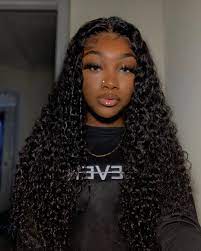Long Hair Wigs For Women 16 36in Water Wave Human Hair Long Wigs In 2021 Curly Lace Front Wigs Wig Hairstyles Curly Human Hair Wig