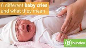 6 Different Baby Cries And What They Mean Youtube