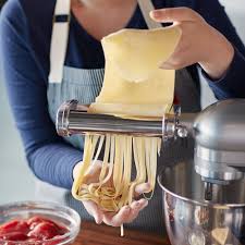 We tested the attachments using the kitchenaid artisan mini ksm3316xwh (cr members can see. Kitchenaid Stand Mixer Pasta Attachment Set Sur La Table