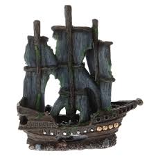 Our pirate ship is definitely a family friendly cruise. Top Fin Dark Pirate Ship Aquarium Ornament Fish Ornaments Petsmart