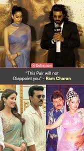 "Our pair will not disappoint you guys.” - #RamCharan, #PEDDI #JanhviKapoor #Gulte