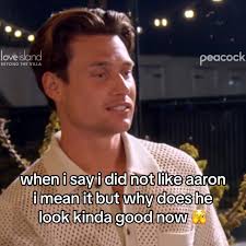 Love Island Aaron Mean