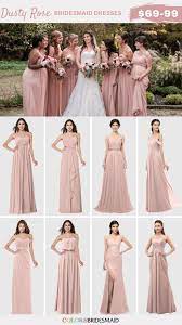 Delicate Vieux Rose De Printemps De Mariage De Couleur Inspirations Pour 2 Tenue Demoiselle D Honneur Demoiselle D Honneur Mariage Robe De Demoiselle D Honneur