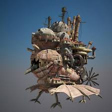 Howls Moving Castle 3d Model 3ds Max Object Files Free Download Modeling 41184 On Cadnav Howls Moving Castle 3d Model Cg Artwork