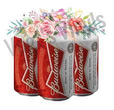 Excited To Share This Item From My Etsy Shop Floral Beer Cans Png File Budweiser Sublimation File Instant Download Etsy Sublime Handmade Gifts