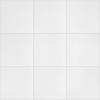 How big are the matt white bathroom tiles? 1