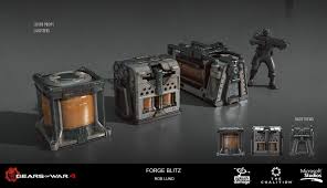 Artstation Gears Of War 4 Cover Prop Concepts Rob Lund Props Concept Gears Of War Star Wars Concept Art