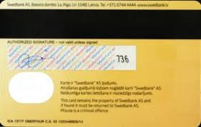 „swedbank šaknys glūdi švedijos taupomojo banko tradicijose, susiformavusiose dar. Bank Card Swedbank Mastercard Debit Swedbank Latvia Col Lv Mc 0057 1