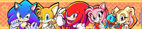 Amy, tails and knuckles challenge sonic to 3 separate duels, who is going to win? Sonic Tails Knuckles Amy And Cream Sonic And Friends Sonic Rose Kid