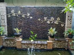 Or a rain forest garden water feature. Spectacular Garden Water Wall Ideas Garden Lovers Club